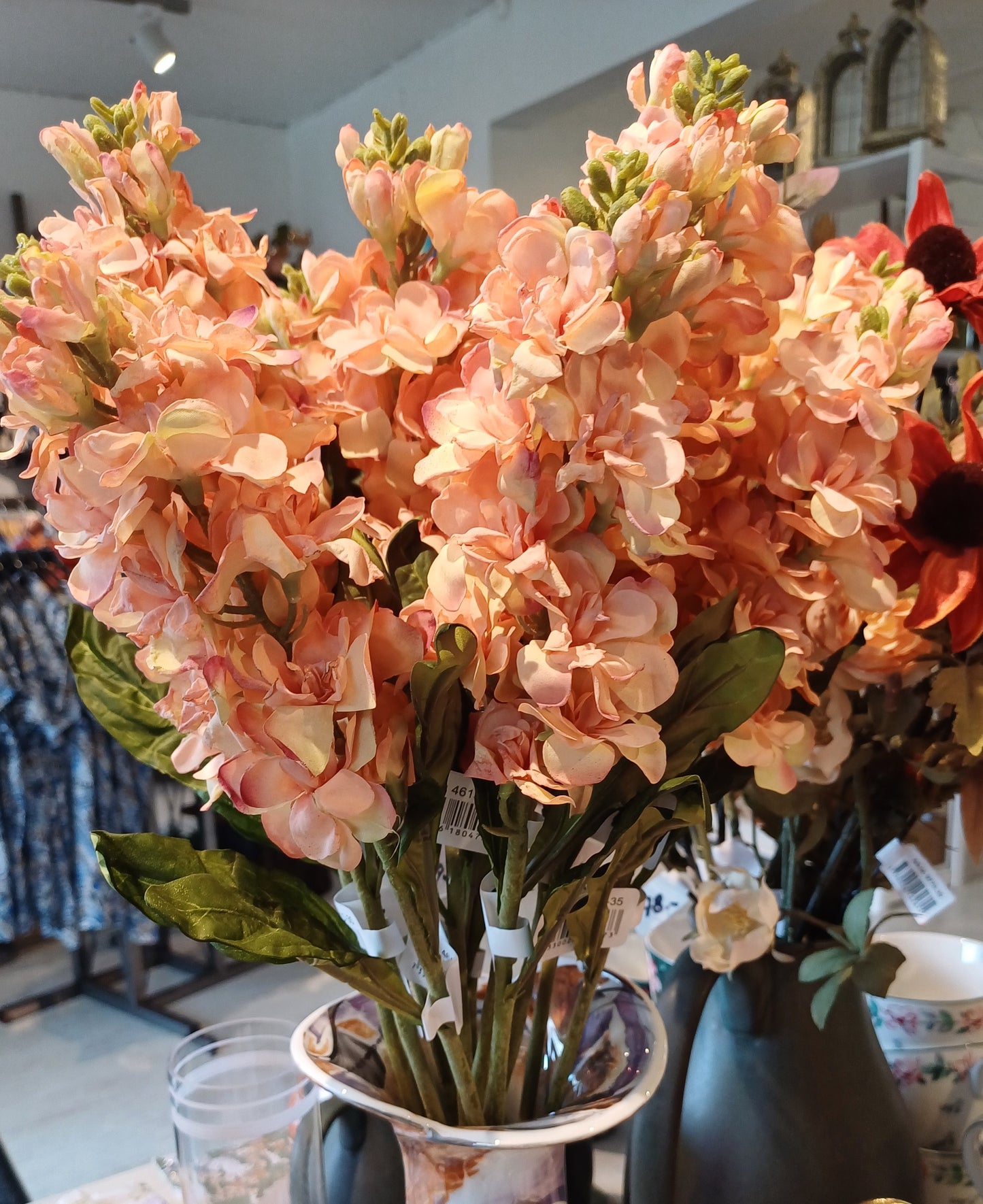 Silkeblomst stilk Løvkøj.