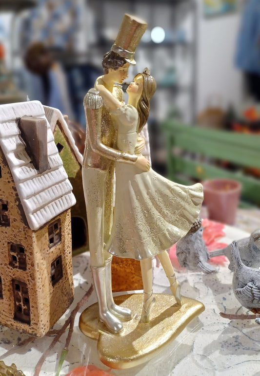 Soldaten og prinsessen figur.