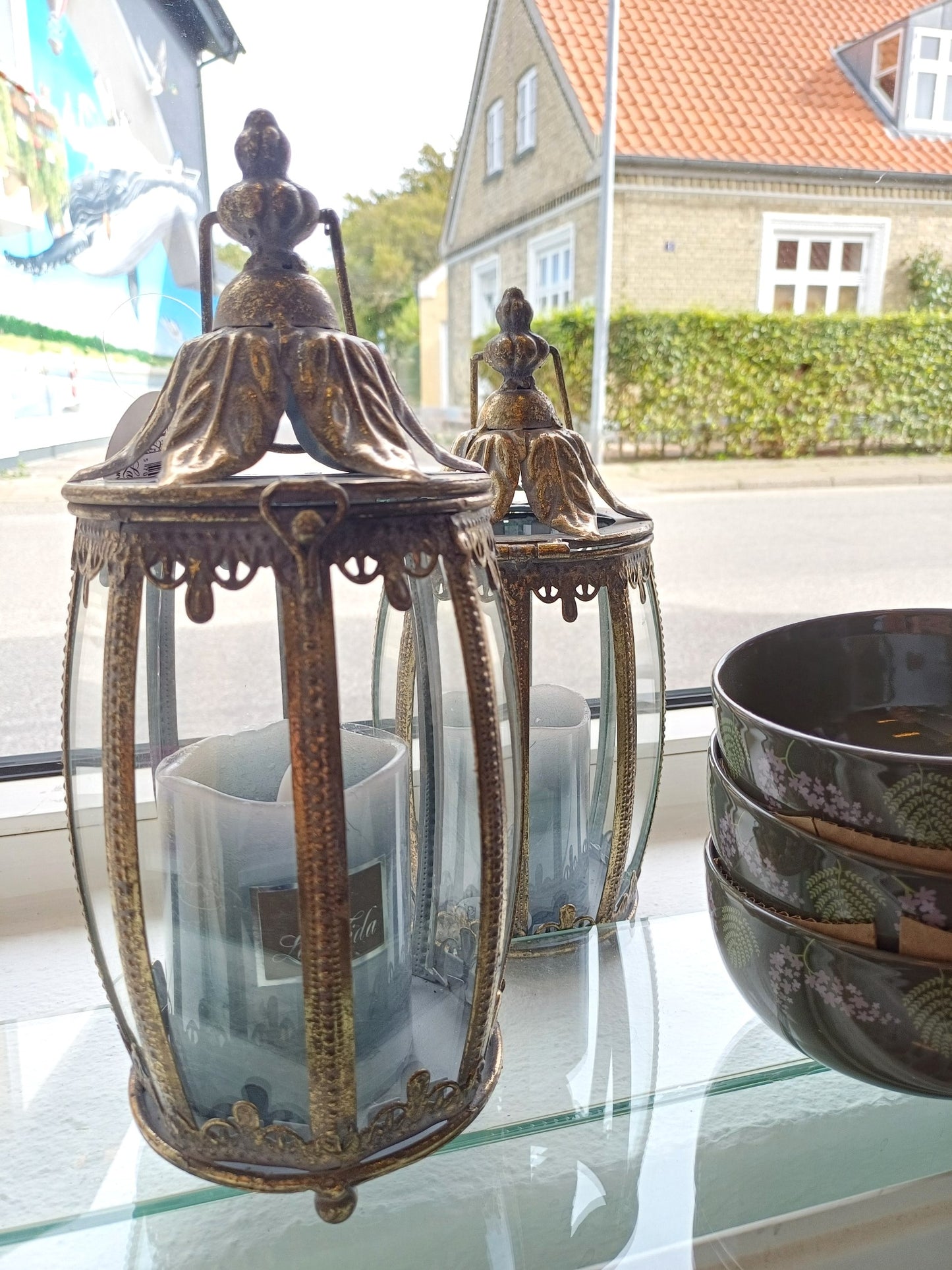 Leaf lanterner i antik look – elegant dekoration til lys