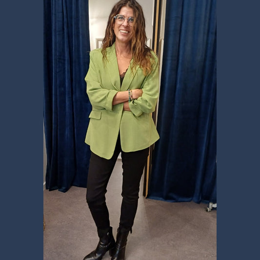 Sort højtaljet ASP 7/8 buks – perfekt pasform i stretch