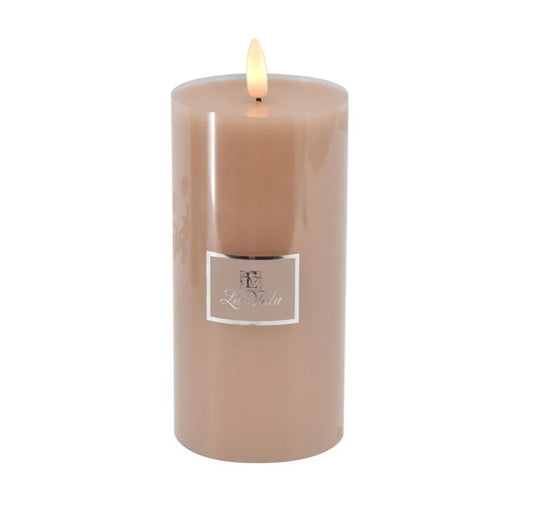 Champagne farvet bloklys LED - 15H