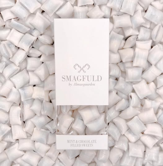 Fyldte bolcher med smag af mint og chokolade