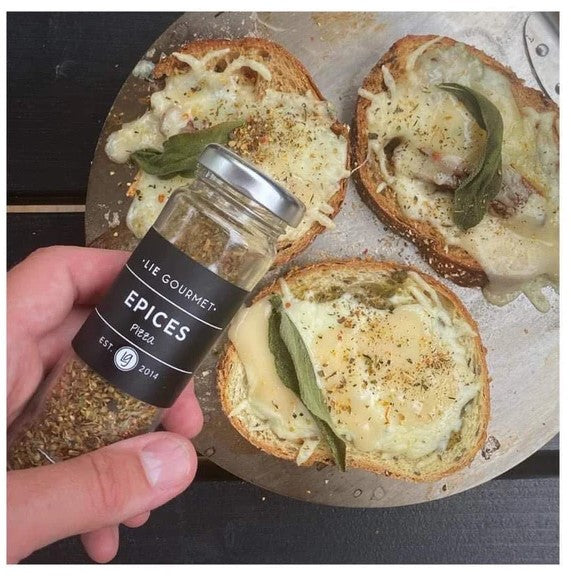 Pizza krydderiblanding.