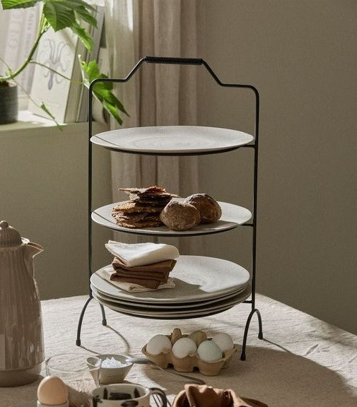 Tallerken serveringsstativ eller stander.