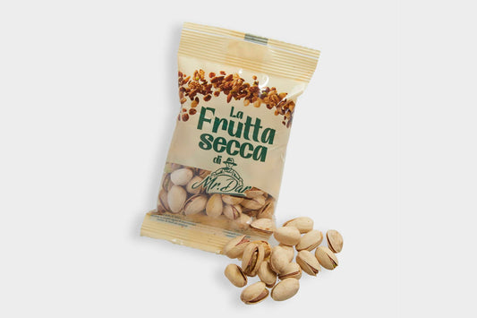 Saltet pistacienødder – sprød og smagfuld snack.