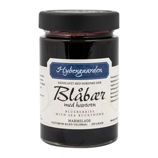Blåbær og havtorn marmelade.