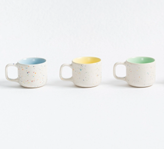 Keramik Party espressokop – farverig kop i stentøj