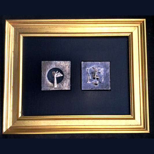 Engel råb lille relief