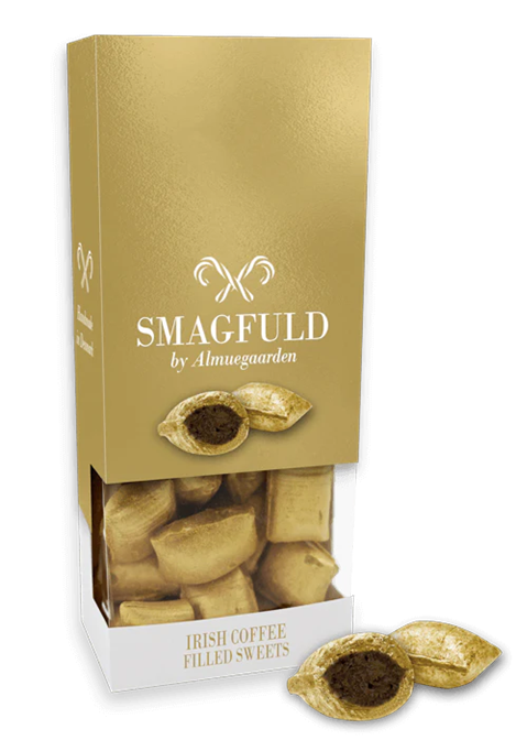 Fyldte bolcher med smag af irish coffee.