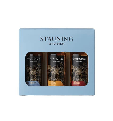 3 Mini whisky, smagesæt.