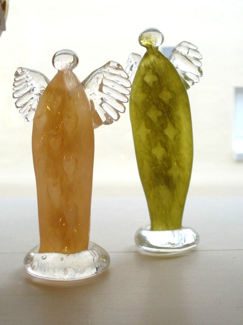 Store glas engle