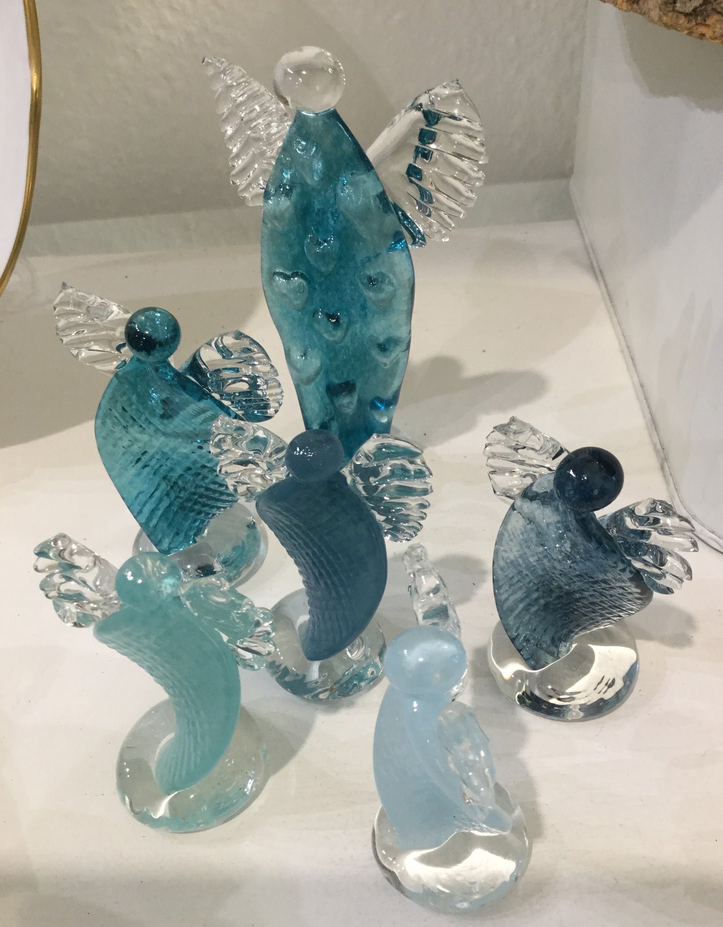 Store glas engle