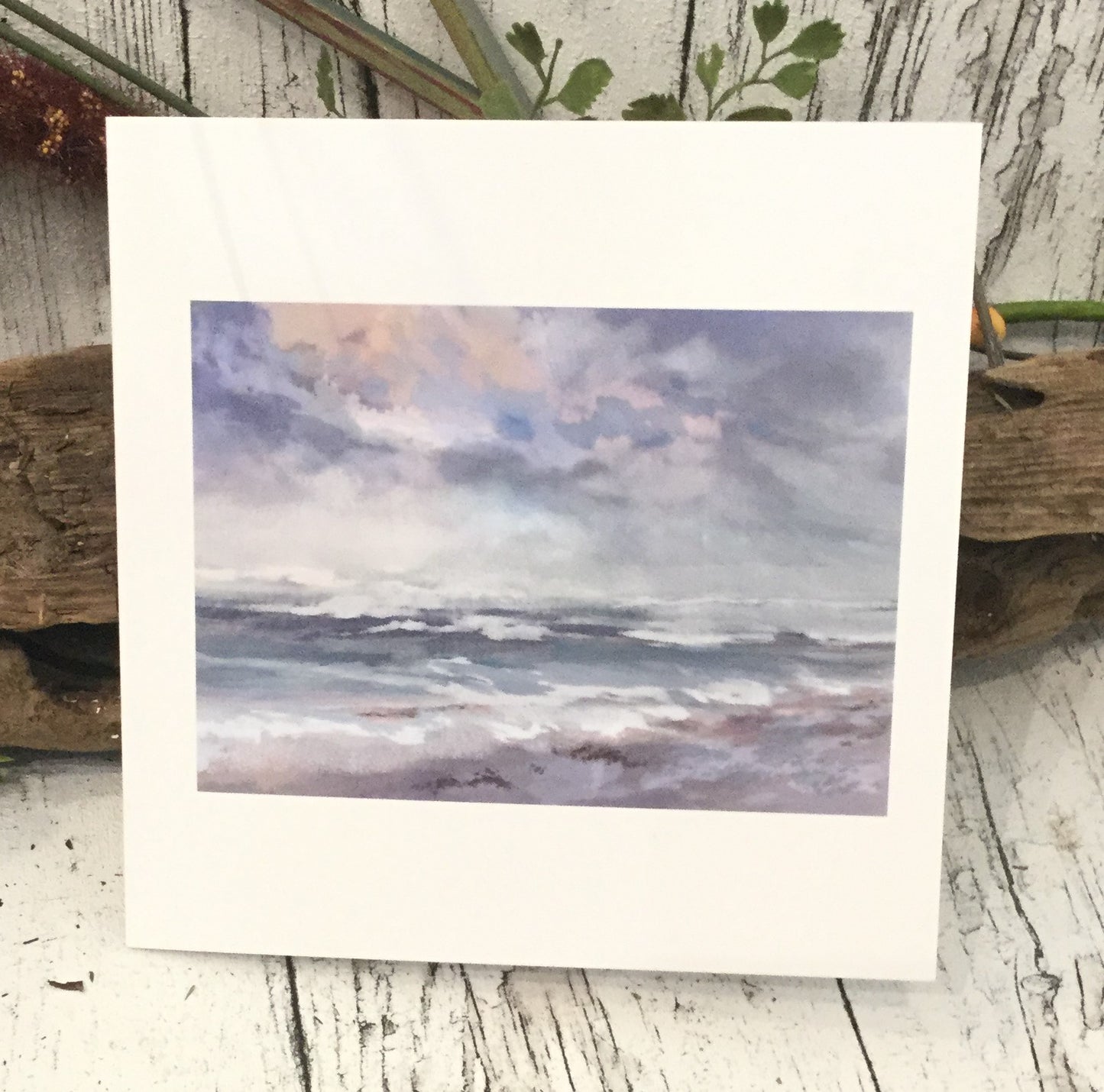 Kunstkort malet af Kathrine Fisker
