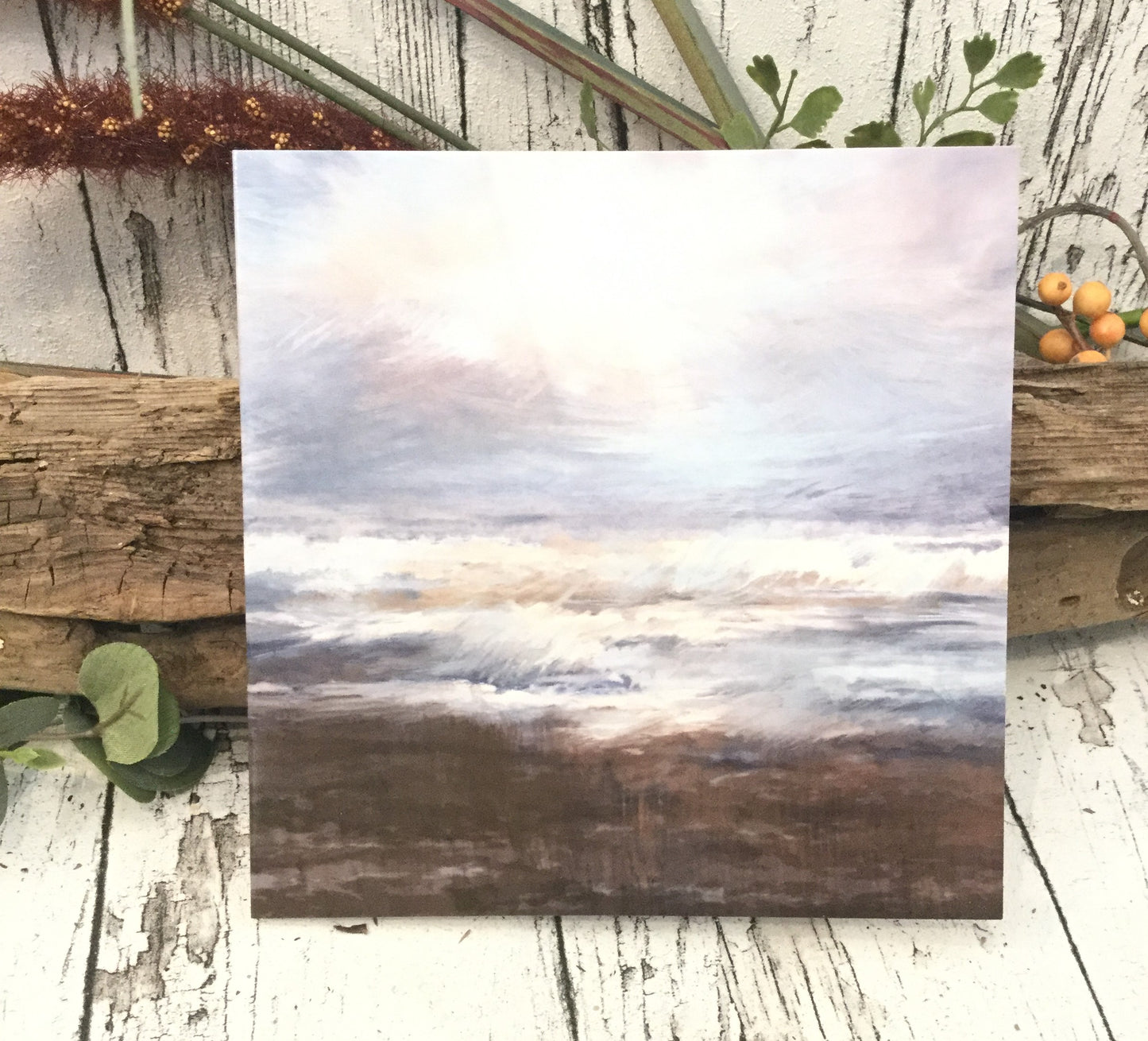 Kunstkort malet af Kathrine Fisker