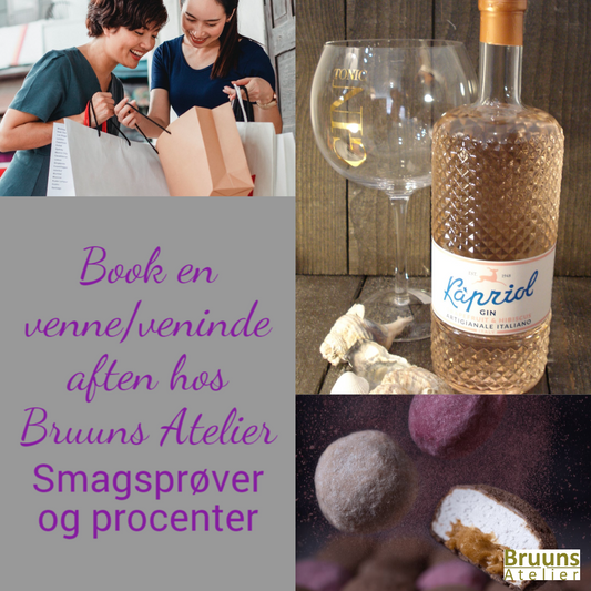 Book en venne/venindeaften hos Bruuns Atelier