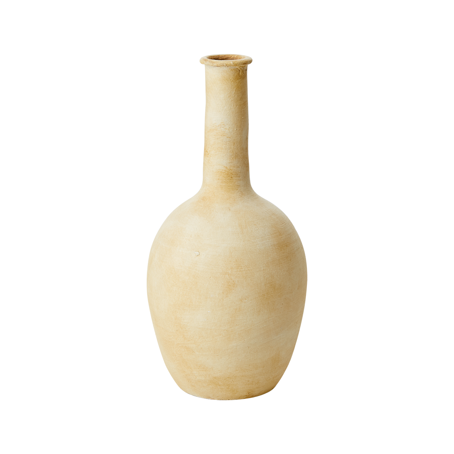 Gul terracotta vase.