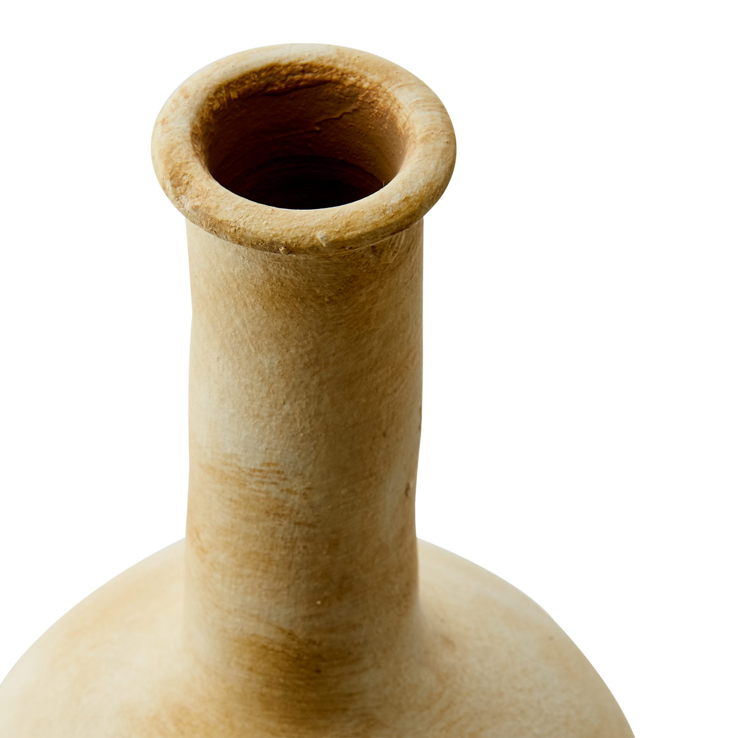 Gul terracotta vase.