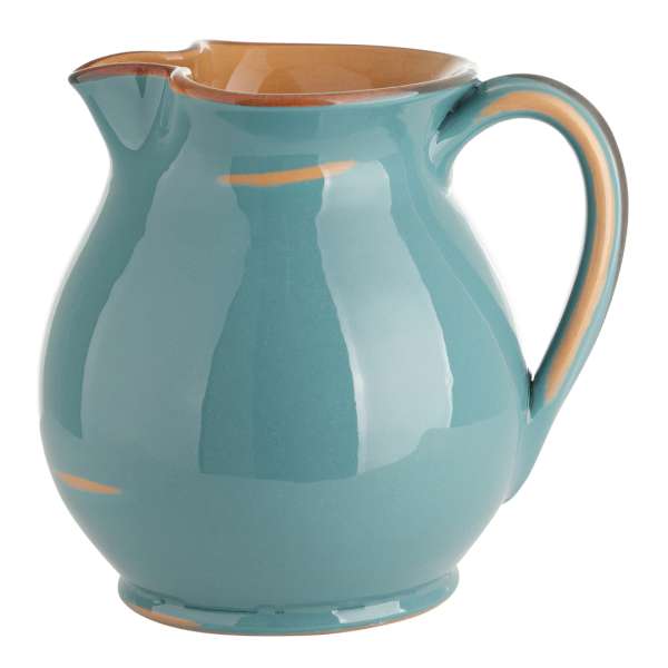 Vintage terracotta petroleumsfarvet kande.