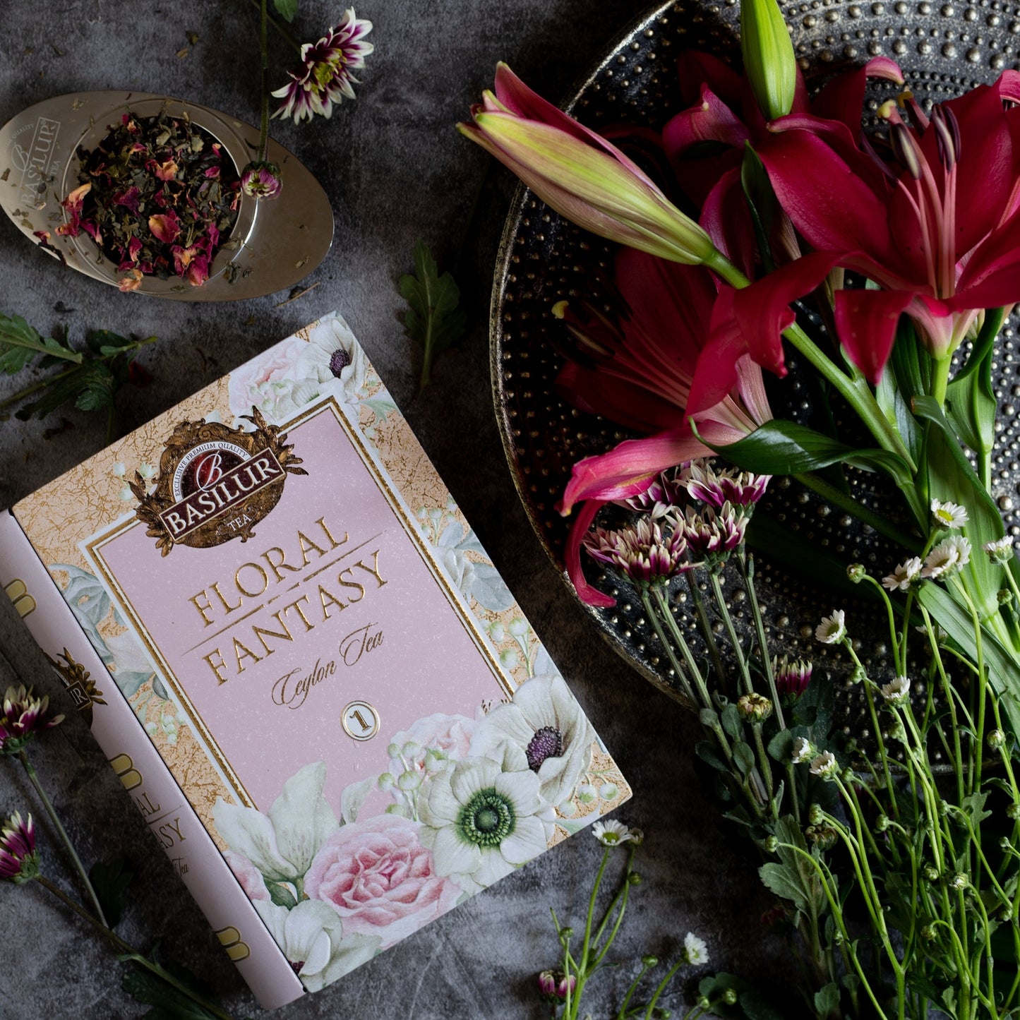 Floral Fantasy, te bog med løs te.