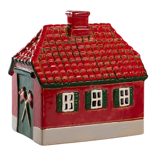 Redningsbådshus keramik hus.