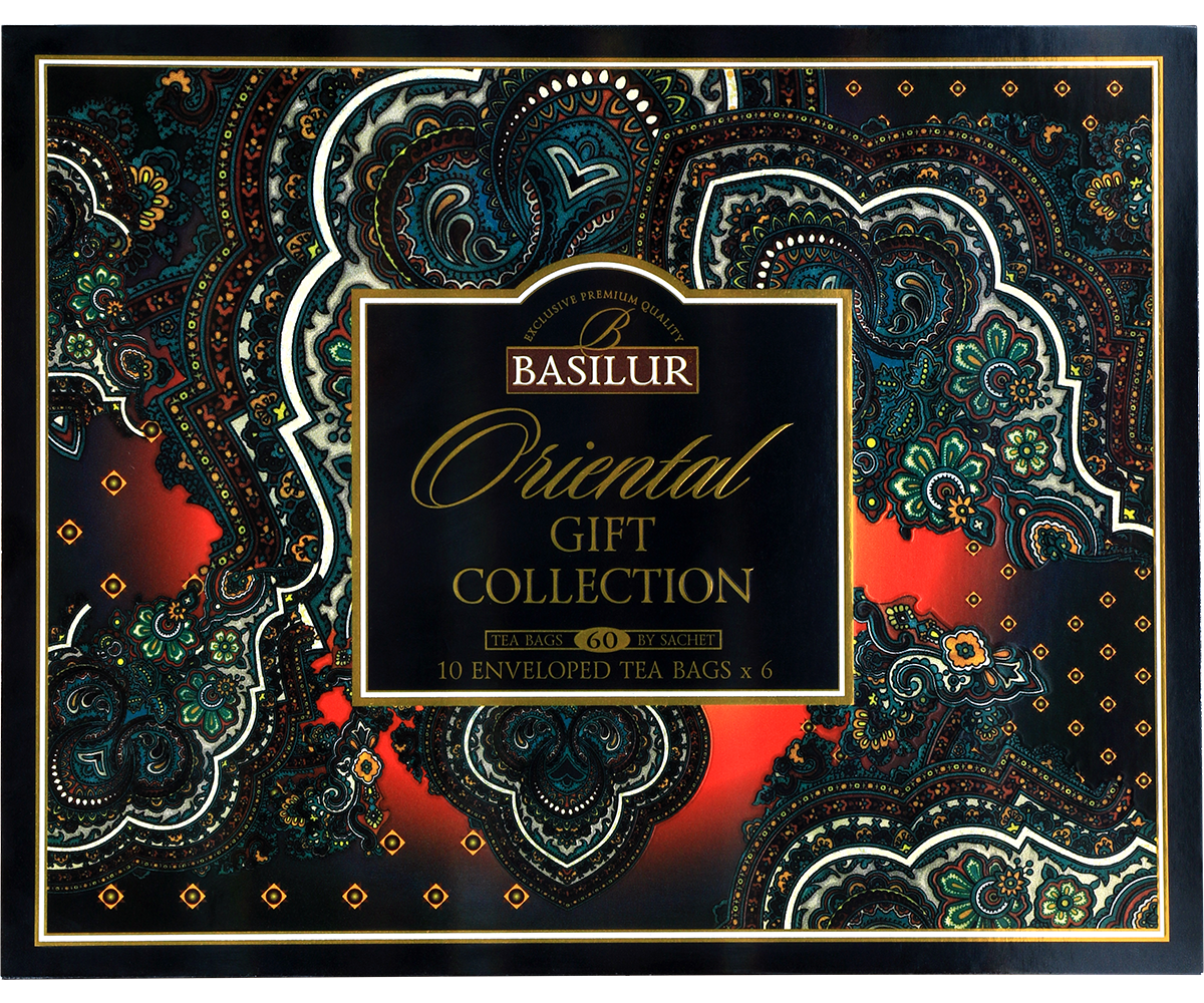Oriental Collection - Te sortiment med 60 teposer.