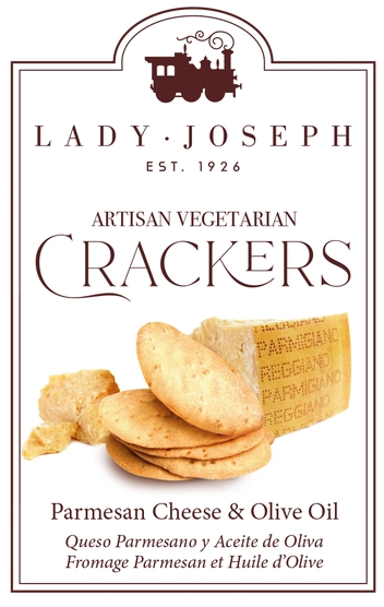 Parmesan crackers.