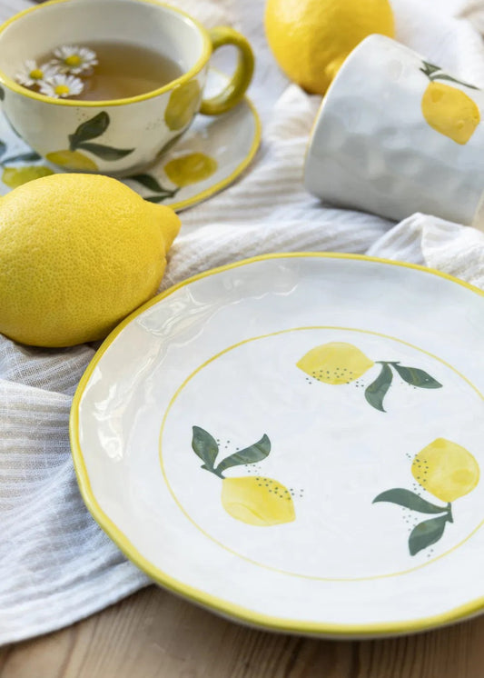 Citron tallerken.