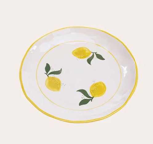 Citron tallerken.