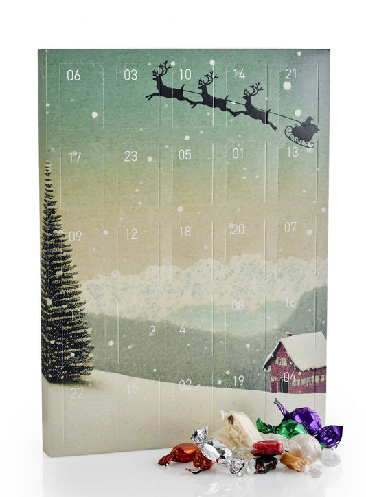 Chokolade julekalender Santa julemix.