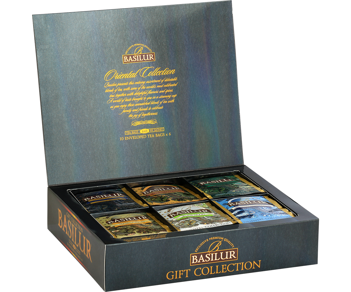 Oriental Collection - Te sortiment med 60 teposer.