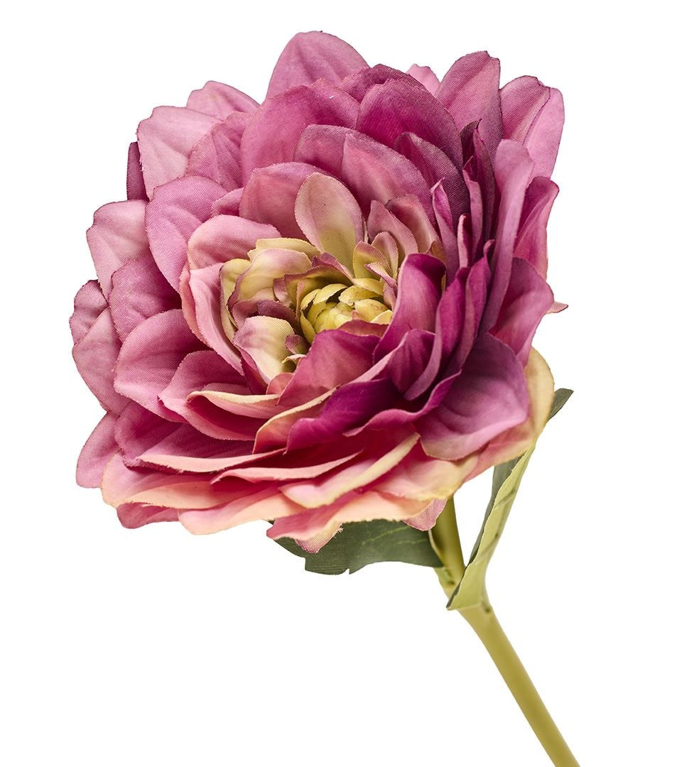 Lilla kunstig dahlia blomst – smuk dekoration til hjemmet