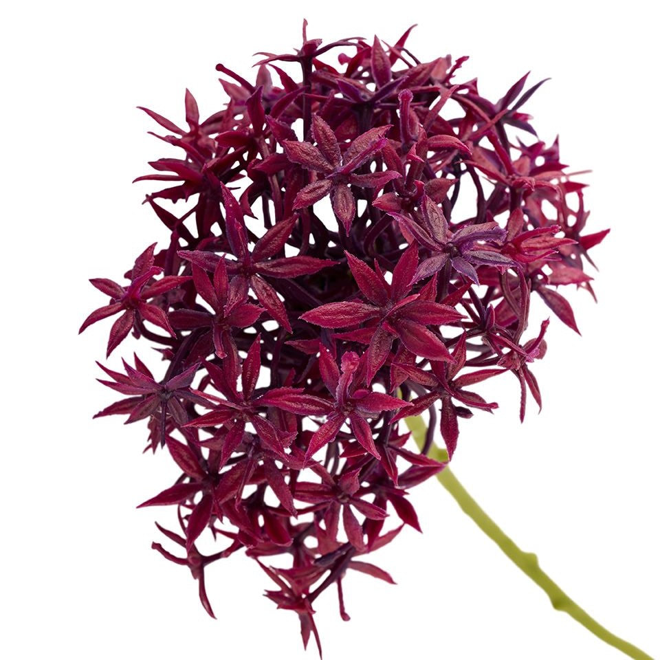 Kunstig lilla Allium – dekorativ blomst til indretning