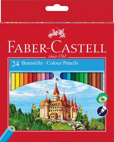 Farveblyanter 24stk. Faber Castell