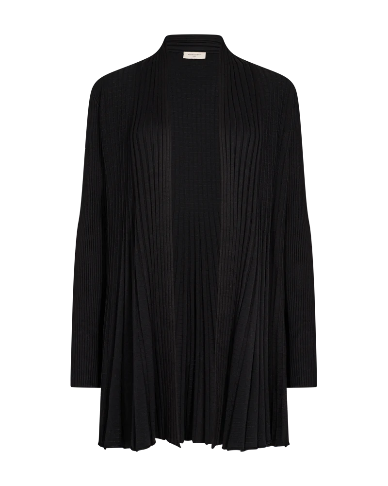 Sort lang cardigan.