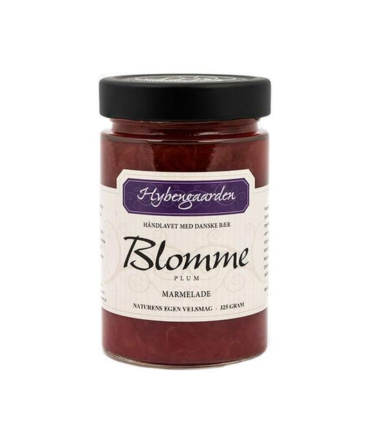 Blomme marmelade fra Hybengaarden