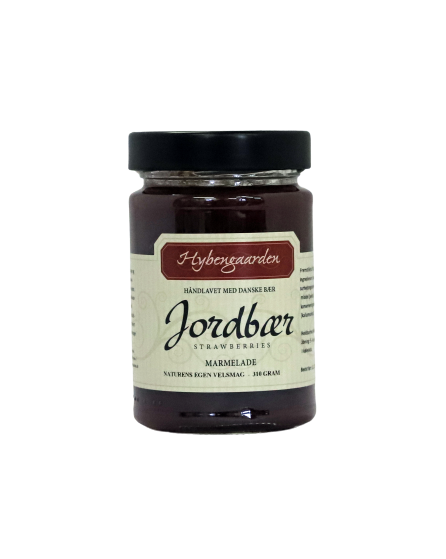 Jordbær marmelade fra Hybengaarden