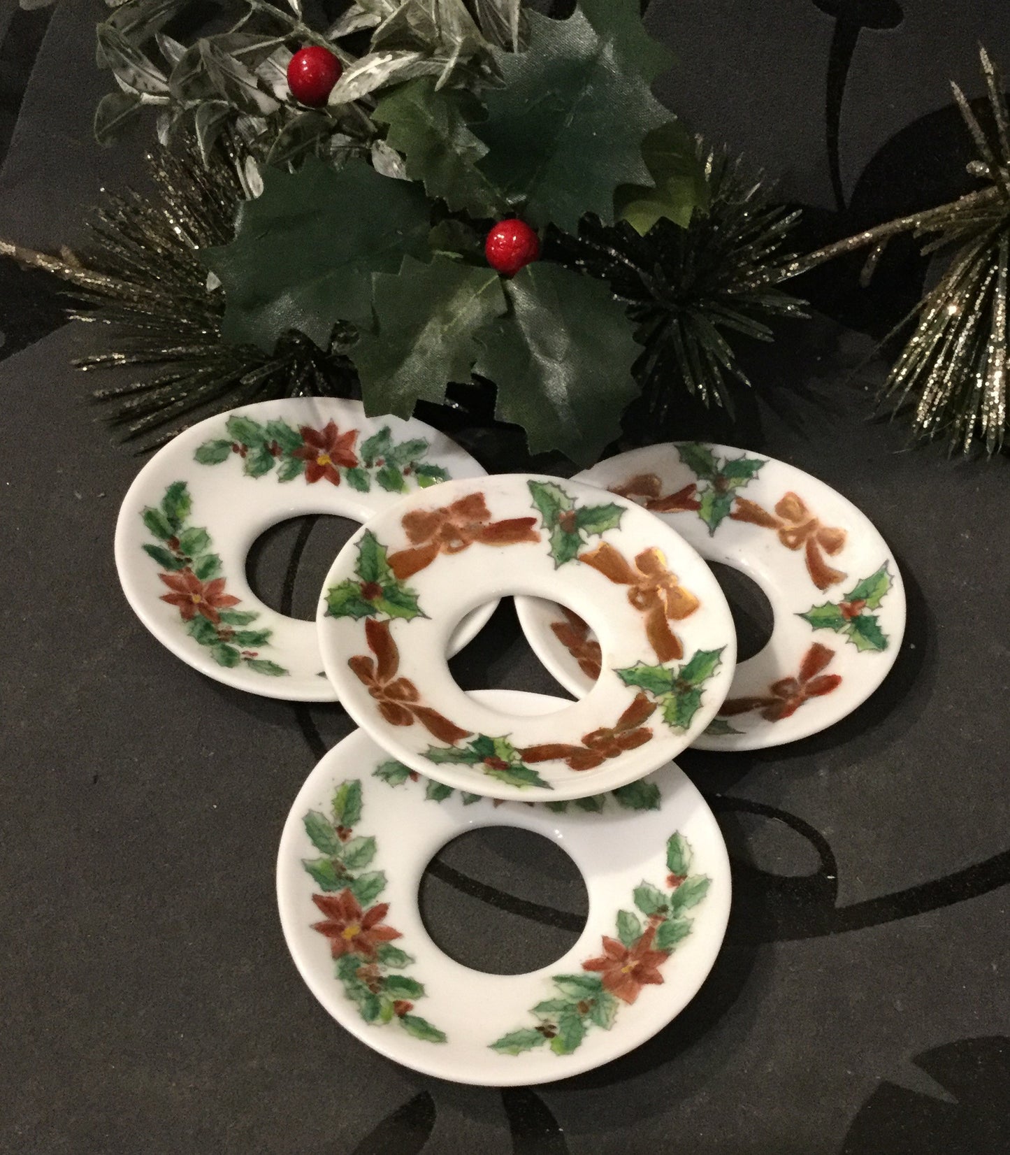 Jule Lyskranse porcelæn